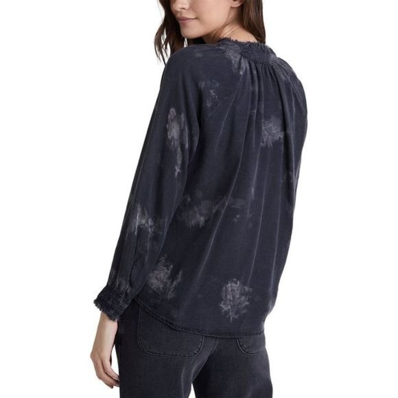 Bella Dahl Ruffle Raglan Pullover Top S - Picture 2 of 15